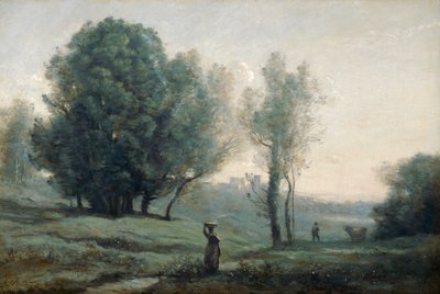 Landschaft von Jean Baptiste Camille Corot